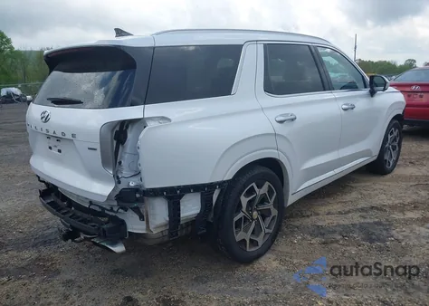 2021 Hyundai Palisade Calligraphy z USA, uszkodzony, nr VIN KM8R7DHEXMU183458